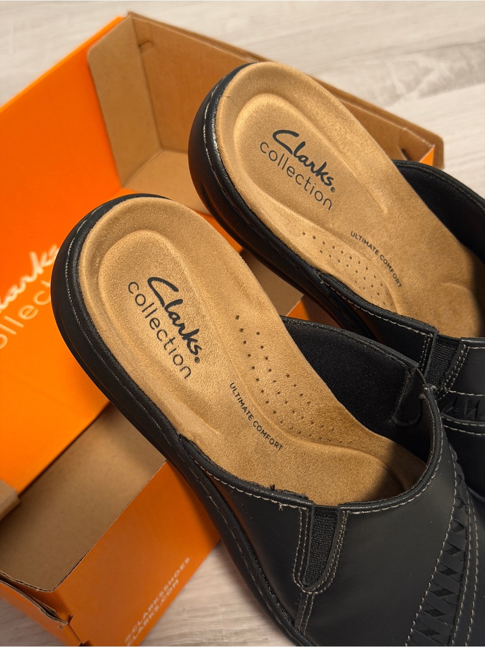 Clarks Women's Laurieann Lux Slip-On Mules 6.5 - Picture 6 of 11